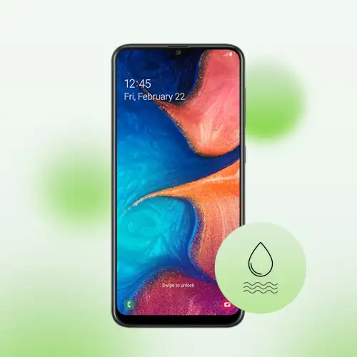 samsung-galaxy-a20-flussigkeitsschaden-diagnose